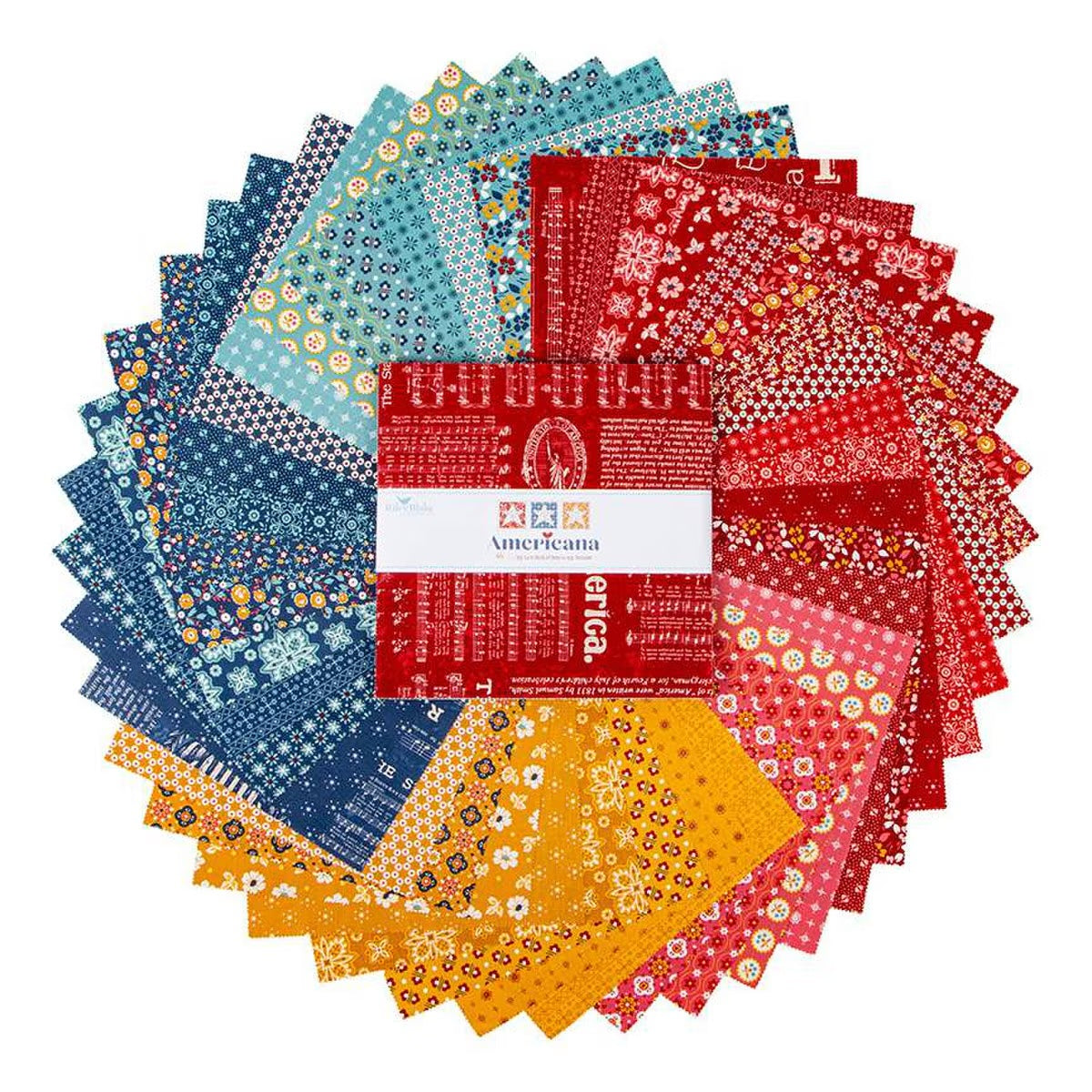 Americana 10" Stacker- 42 Piece