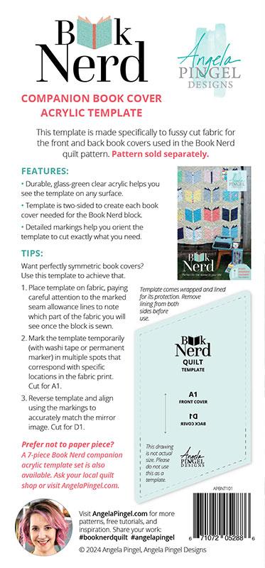 Book Nerd Template: 1pc