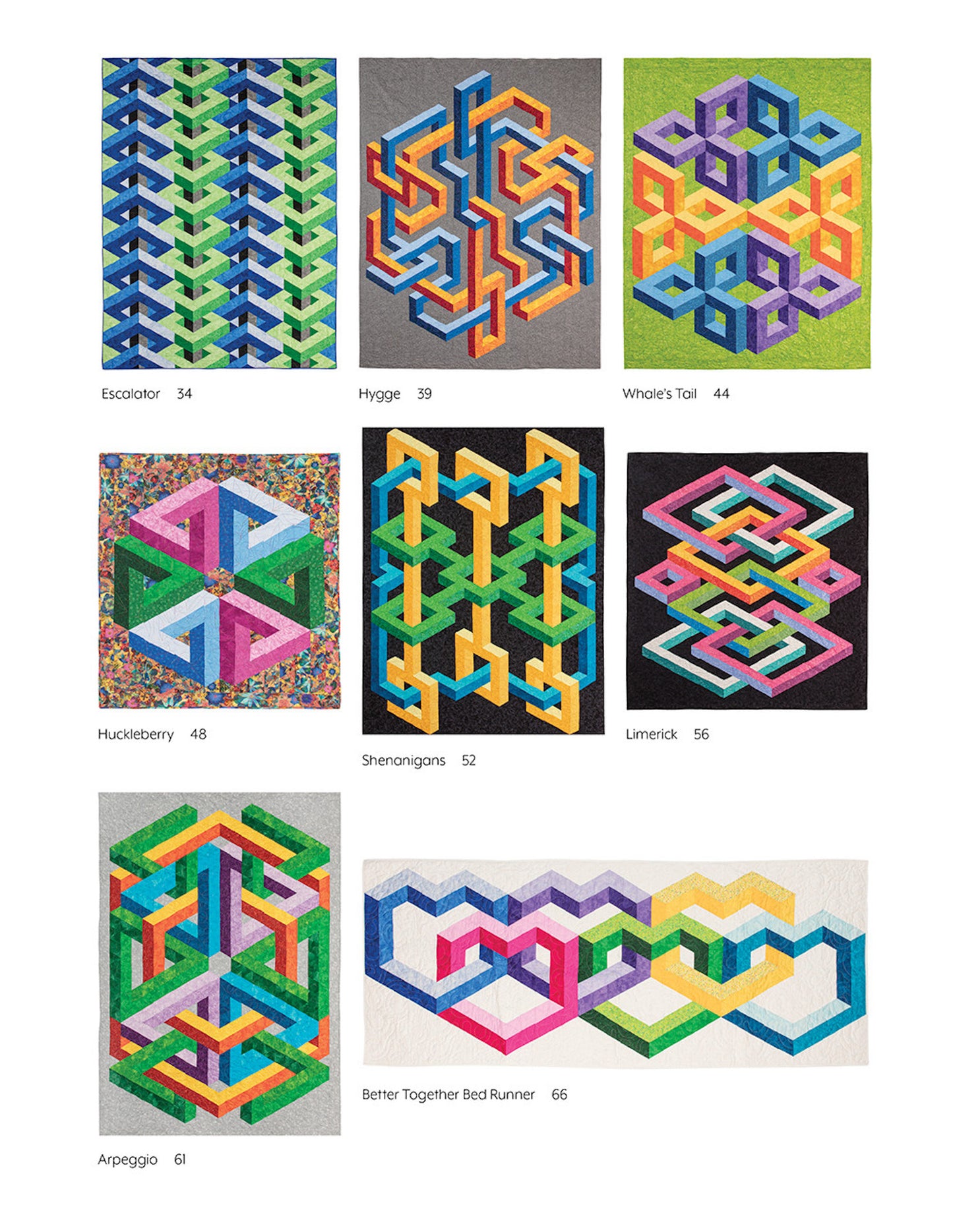 3-D Illusion Quilts Simplified Book