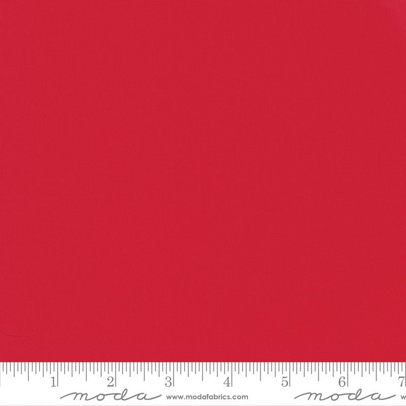 BELLA Solids- Betty's Red: Sold by the 1/2 Yard