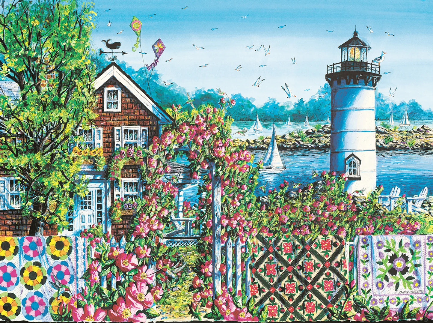 Summer Rose Harbor- 1000PC Puzzle