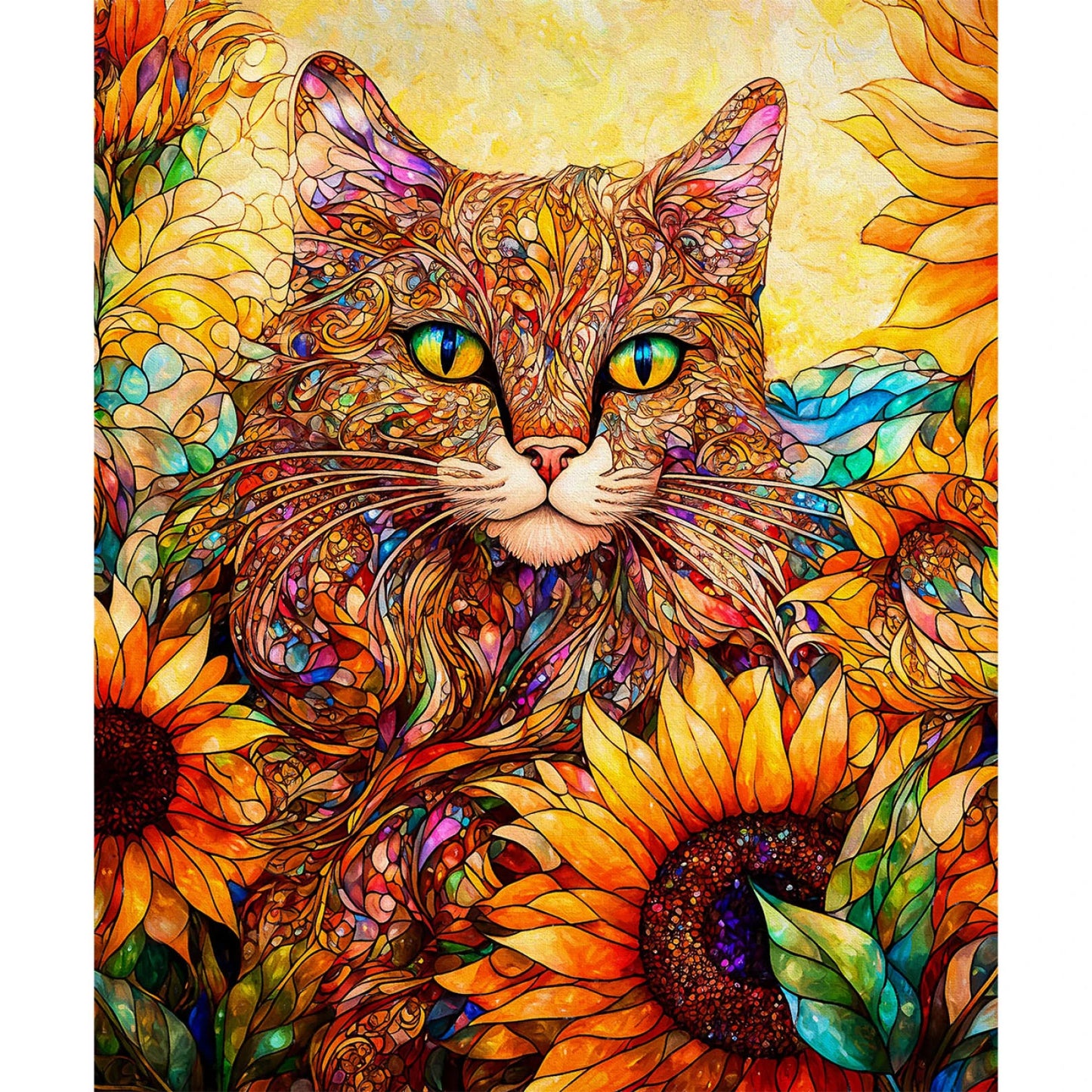 Sonny in the Sunflowers- Multi Sonny in the Sunflowers: Sold by the Panel.