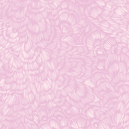 Circle of Butterflies- Light Petal Fresca Tonal Pearl: Sold By The 1/2 Yard