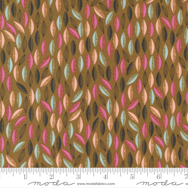 Songbook A New Page- Sienna Cascade: Sold by the 1/2 yard
