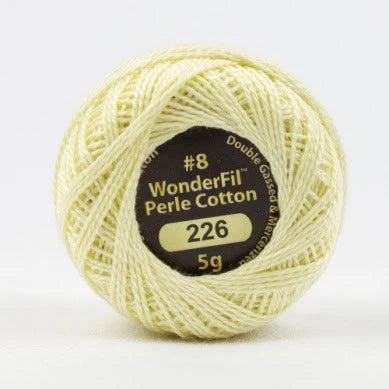 Wonderfil Eleganza Perle Cotton Thread- Dandelion Puff
