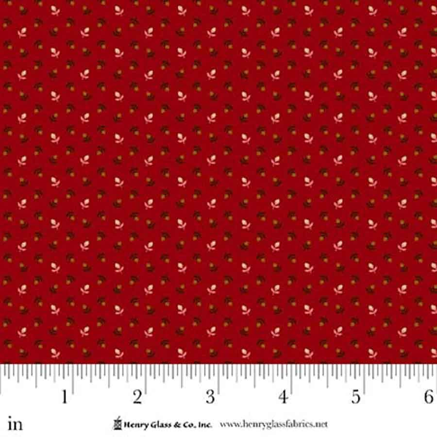 Love Struck- Red Tulip Toss: Sold by the 1/2 yard