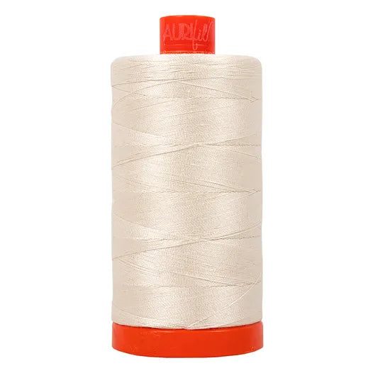 Aurifil 50wt Mako - 1422 Yards- Muslin