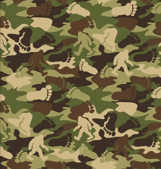Legendary Loner- Multi Creature Camo: Sold by the 1/2 yard