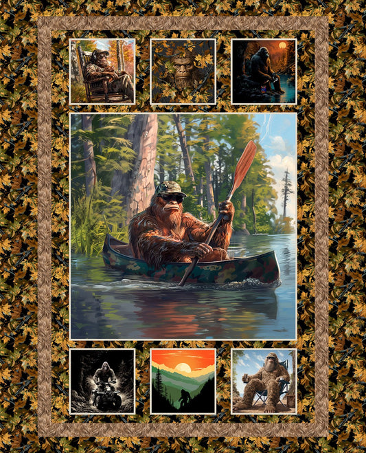 Legendary Loner- Multi Legendary Loner 36" Panel: Sold by the Panel