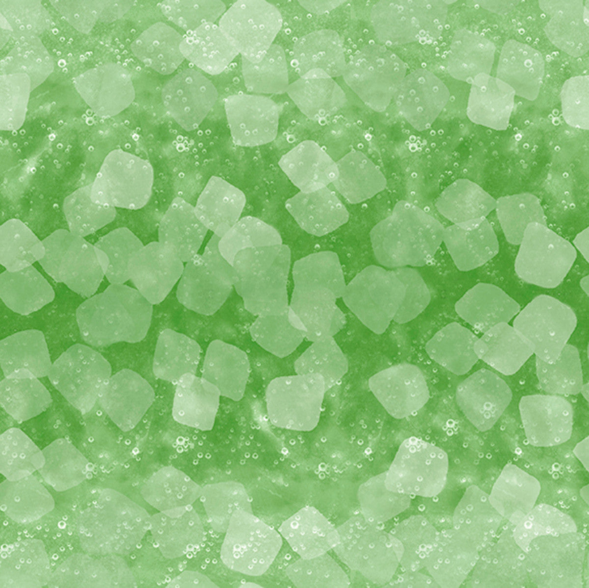 Happy Alcoholidays- Green Sparkling Chill: Sold by the 1/2 yard