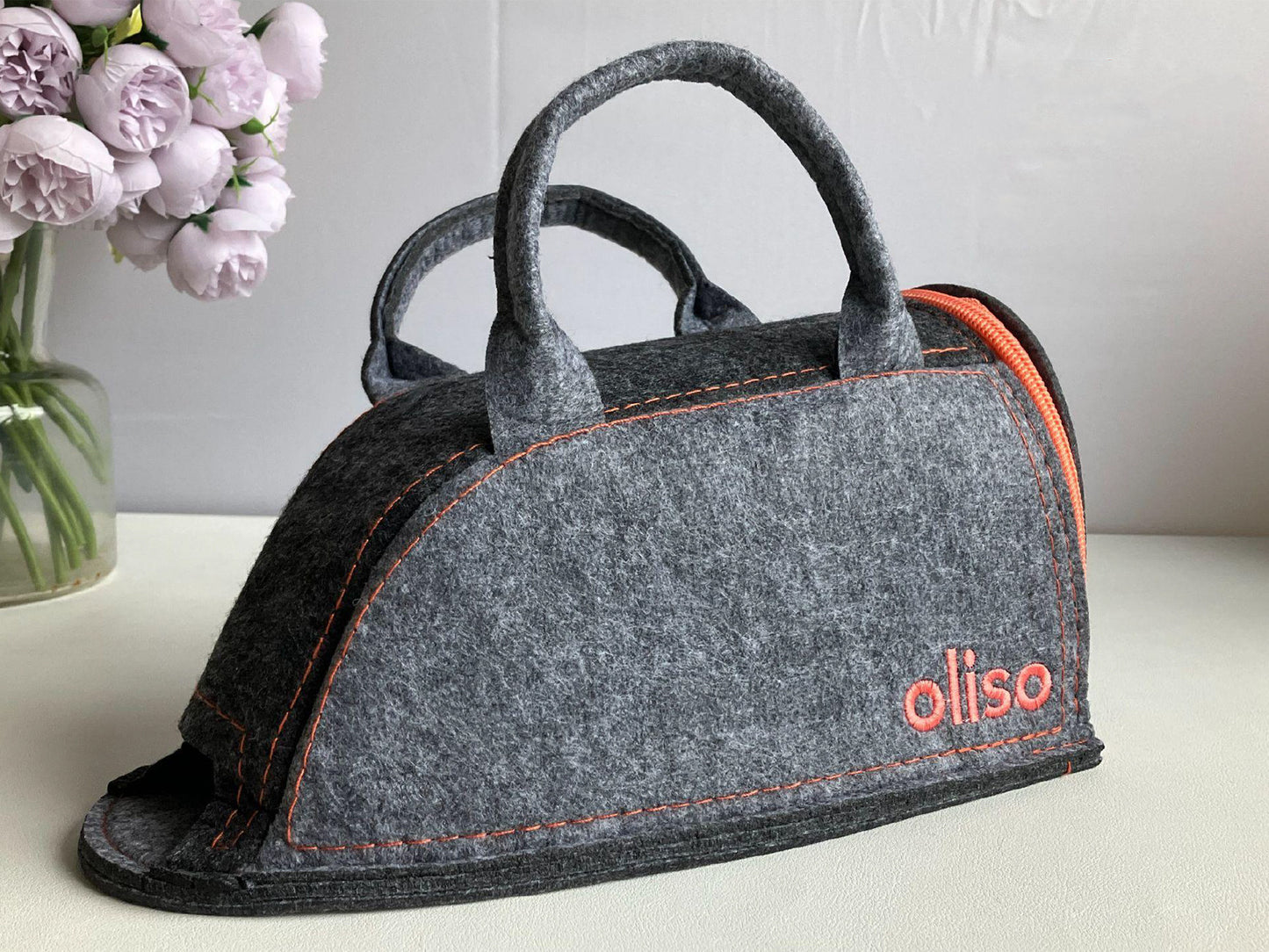 Oliso- Iron Carry Bag: Coral