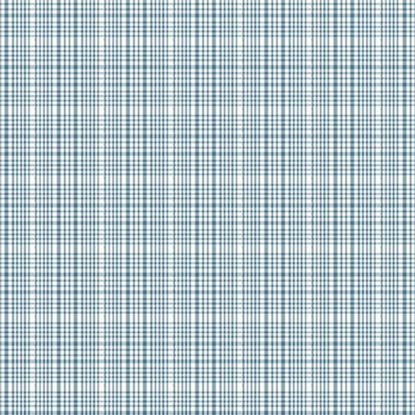 Friday Harbor- Light Blue Window Pane Plaid: Sold by the 1/2 Yard