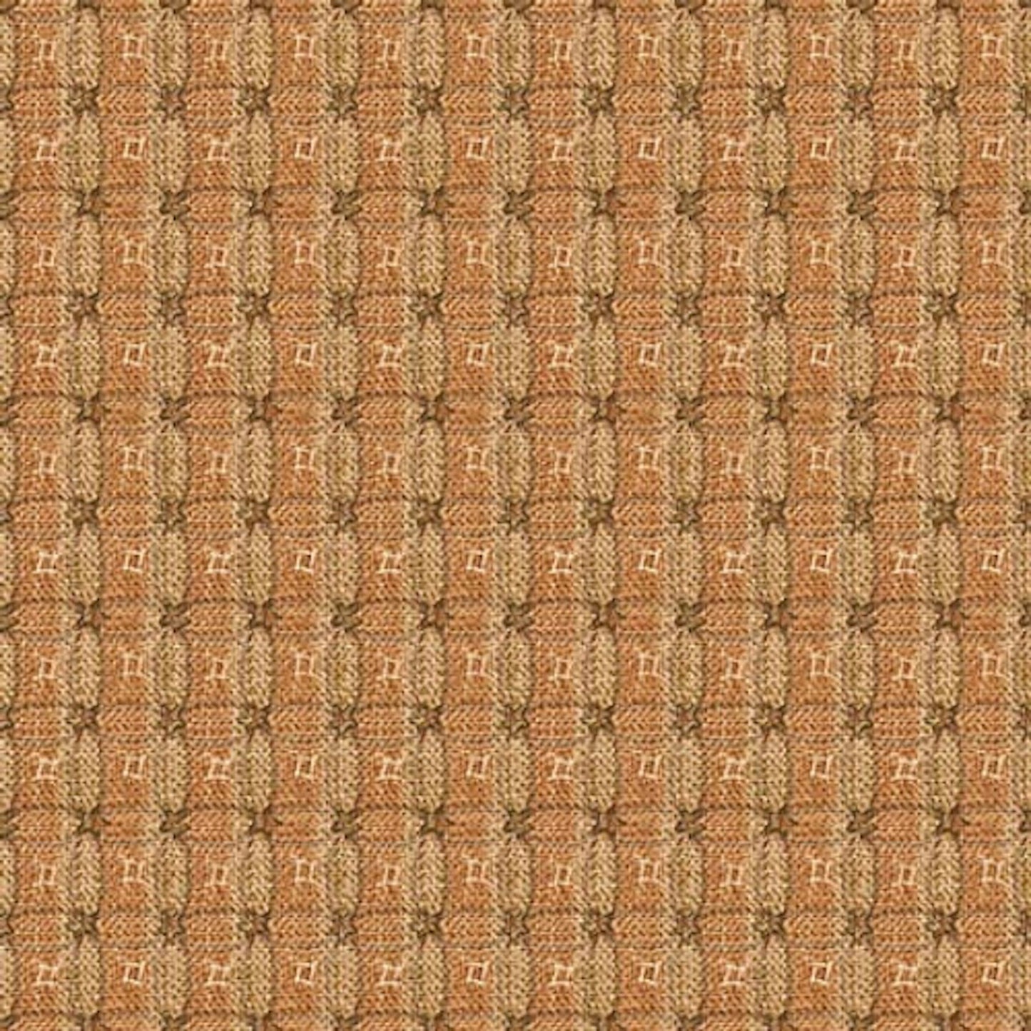 Oak and Maple- Tan Plaid: Sold by the 1/2 Yard