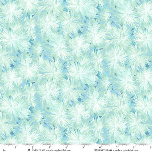Beyond the Pines- Winter Green Frost Flowers