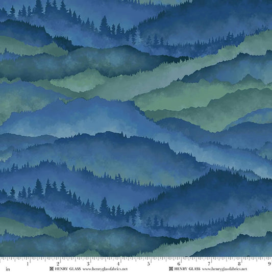 Beyond the Pines- Blue Spruce Mountain Ombre