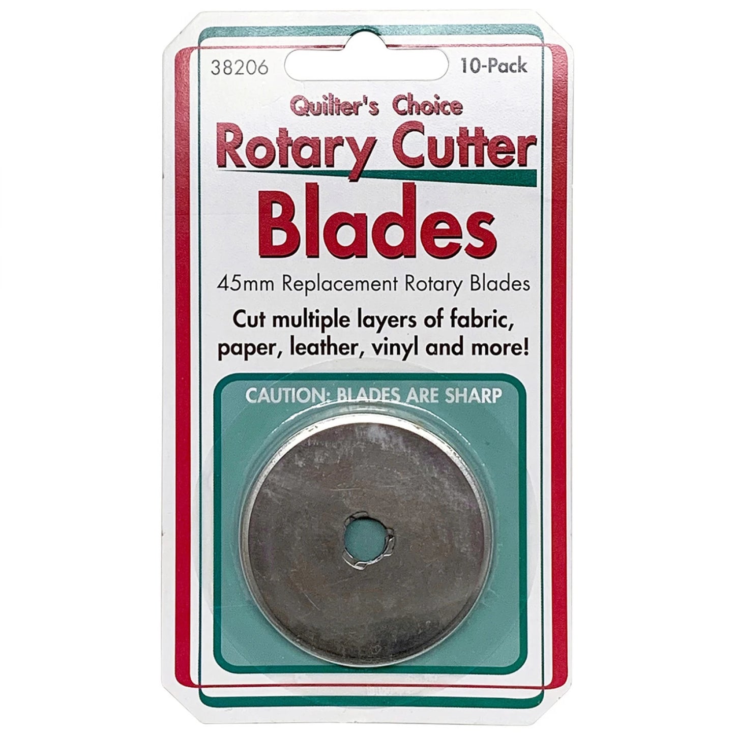 Quilters Choice Replacement Rotary Blades: 10 pack