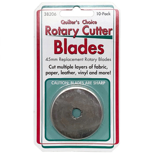 Quilters Choice Replacement Rotary Blades: 10 pack