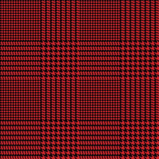 3 Wishes Holiday - Red & Black Plaid: Sold by the 1/2 yard