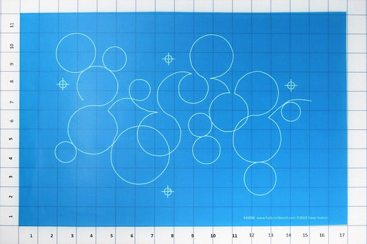 Full Line Stencil: Bubbles