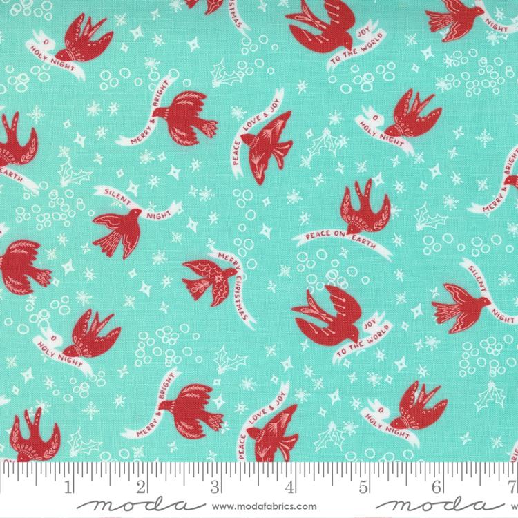Cheer & Merriment- Frost Good Tidings: Sold by the 1/2 yard
