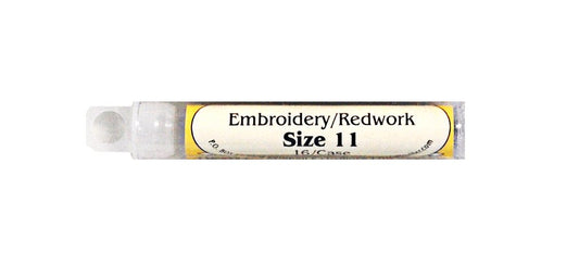 Foxglove Cottage Embroidery/Redwork Needle Size 11: 16ct