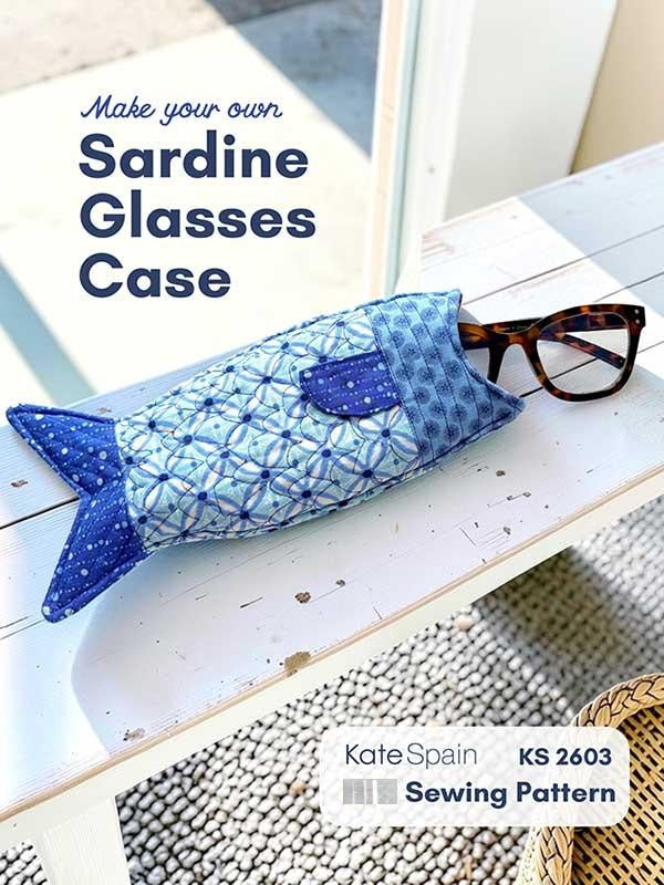Sardine Glasses Case Pattern