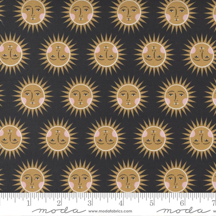 Birdsong- Raven Sunshine: Sold by the 1/2 yard