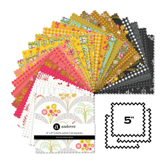 Jinny 5" Charm Pack: 42PC