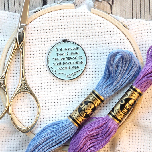 Proof I have Patience..- Needle Minder