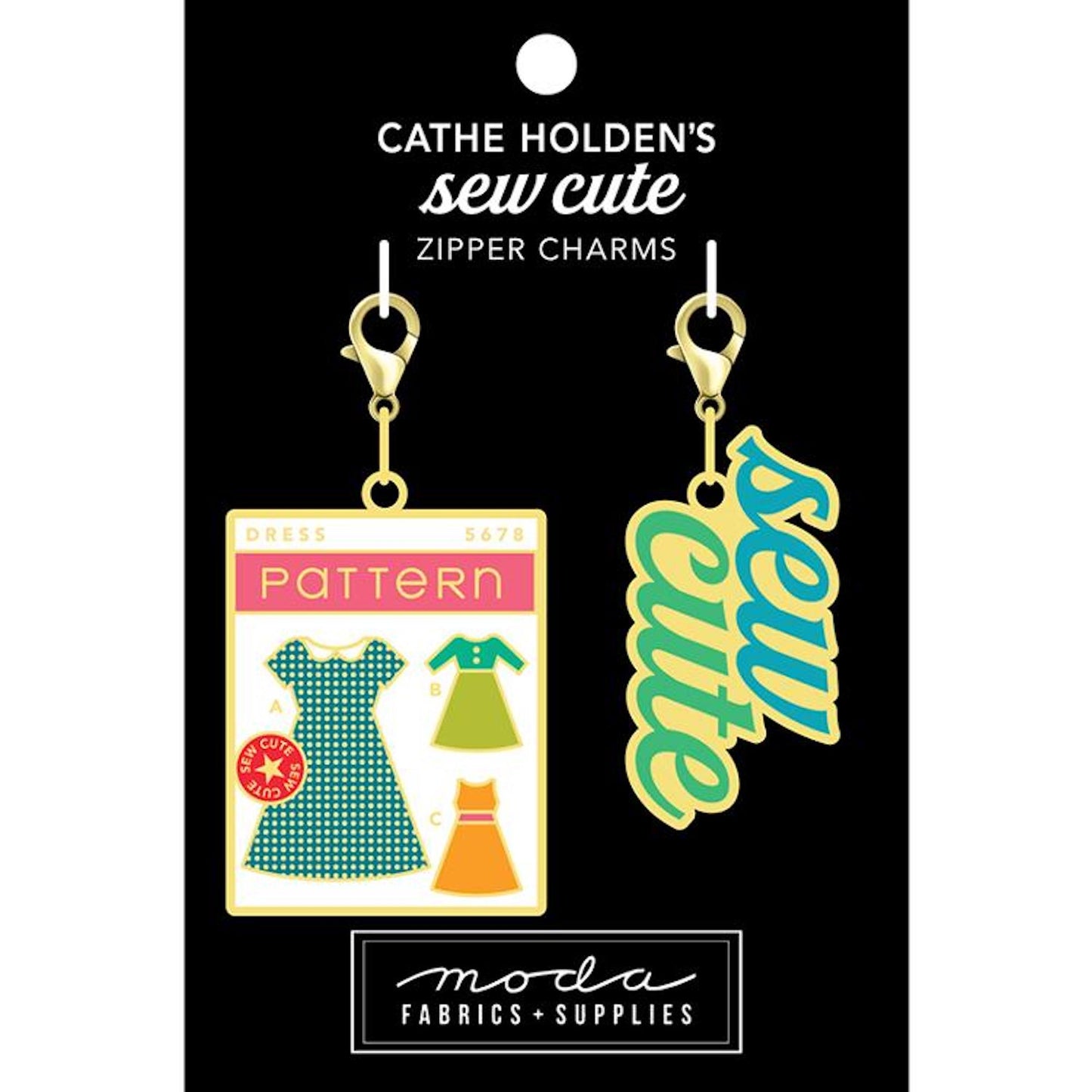 Sew Cute Zipper Pull Charms 2CT