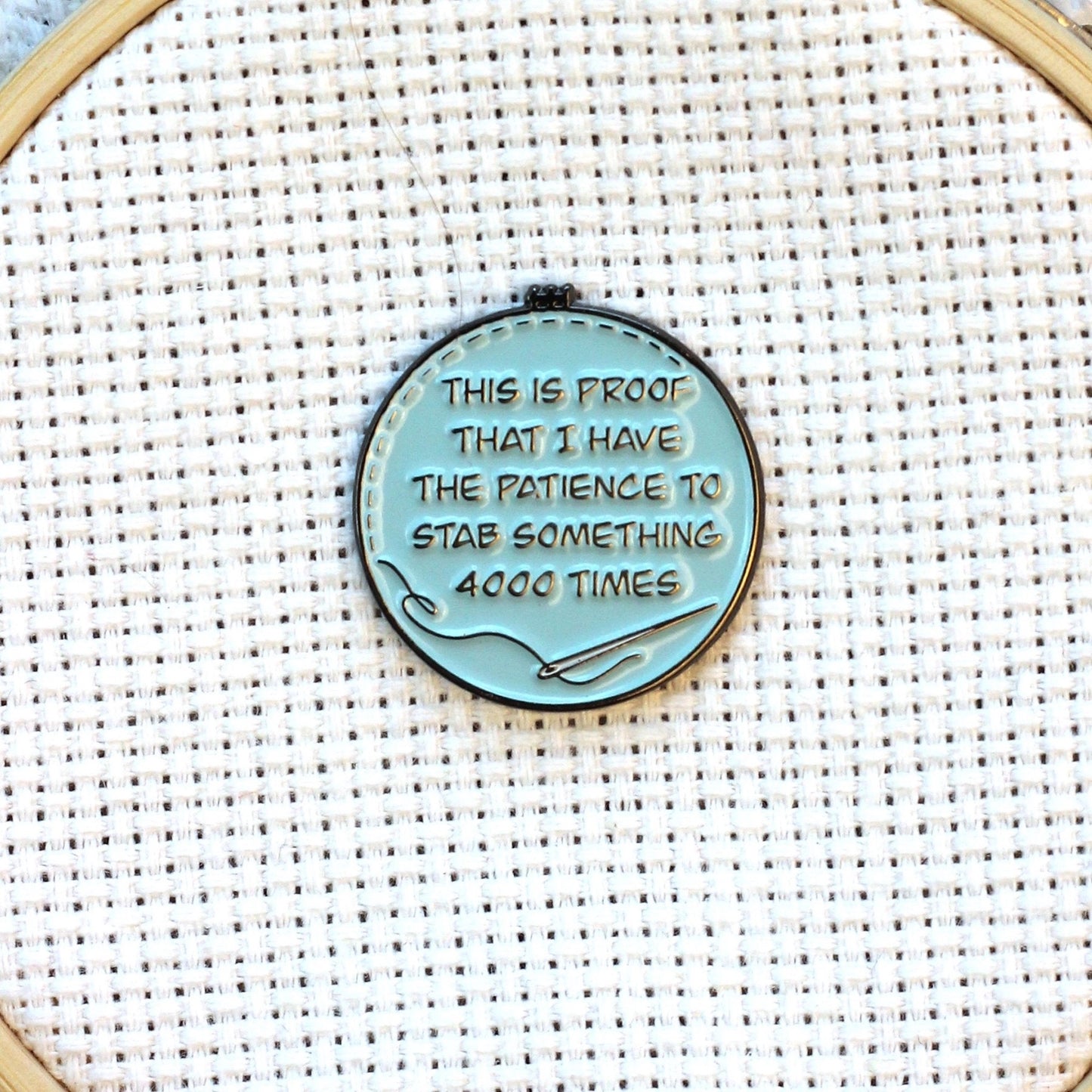 Proof I have Patience..- Needle Minder
