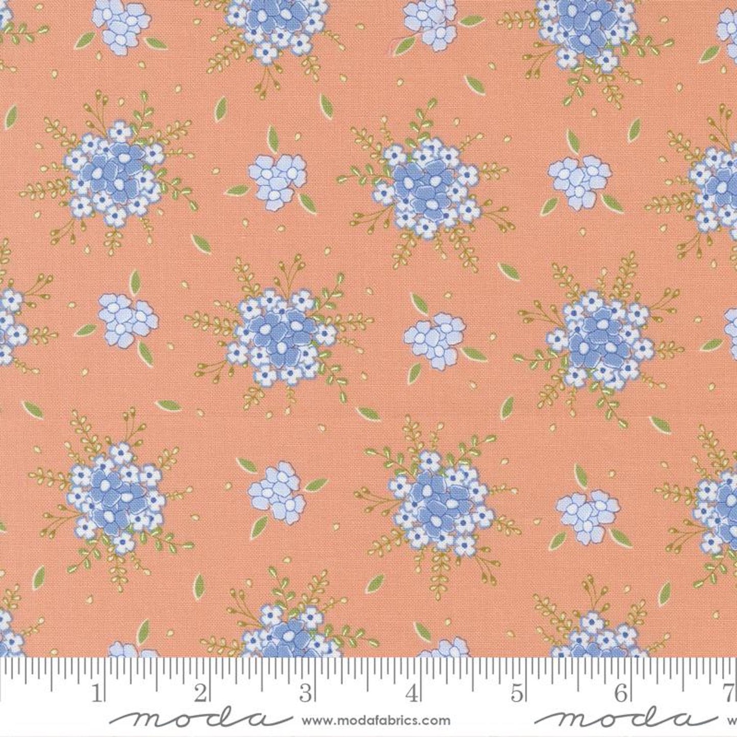 Peachy Keen- Blooming Florals Peach Blossom