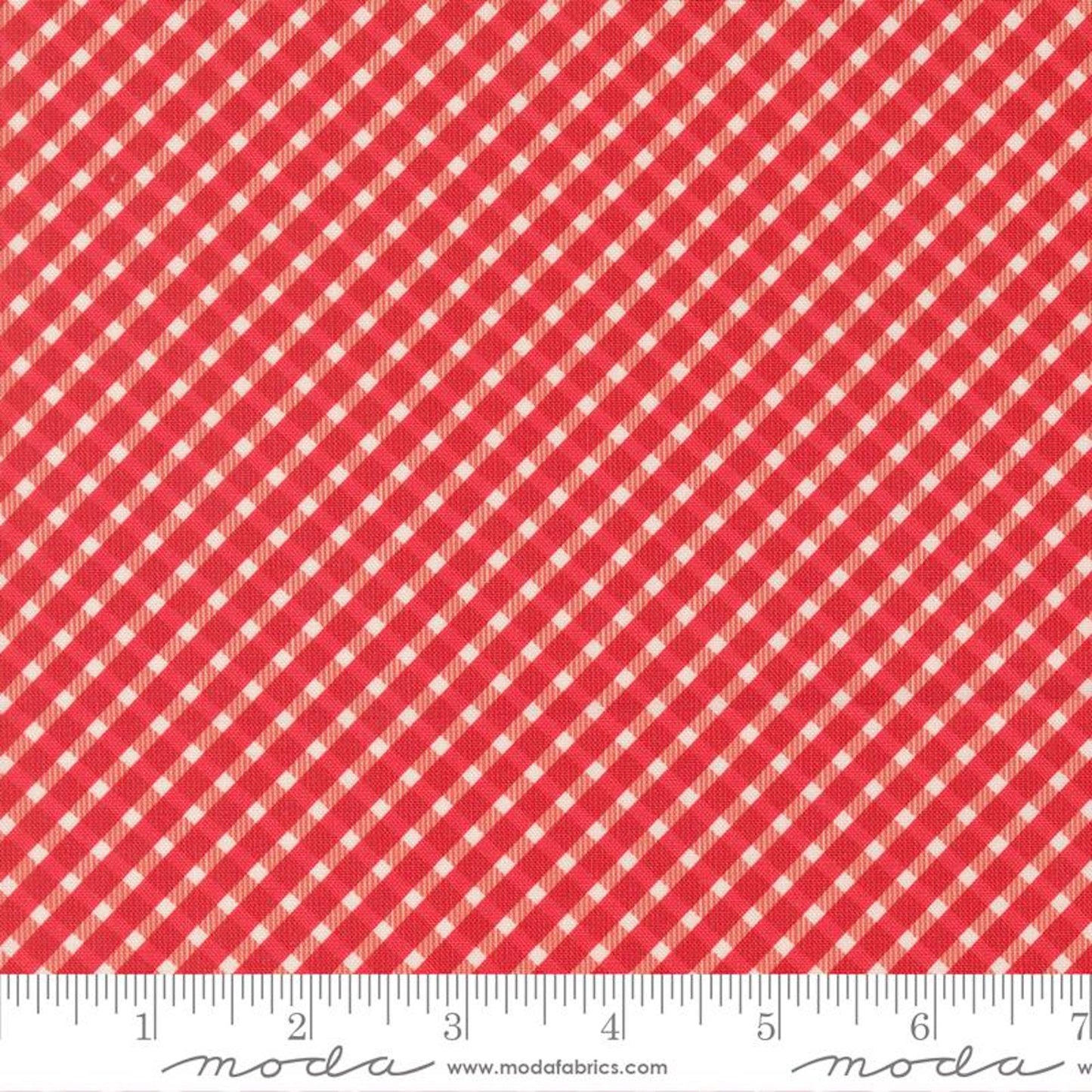 Julia- Cherry Plaid: Sold By The 1/2 Yard