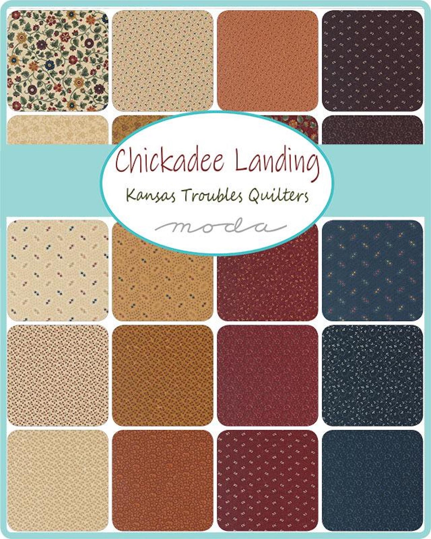 Chickadee landing Layer Cake 42 Piece