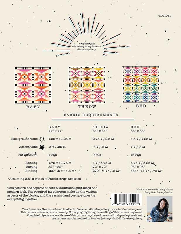Voyager Quilt Pattern