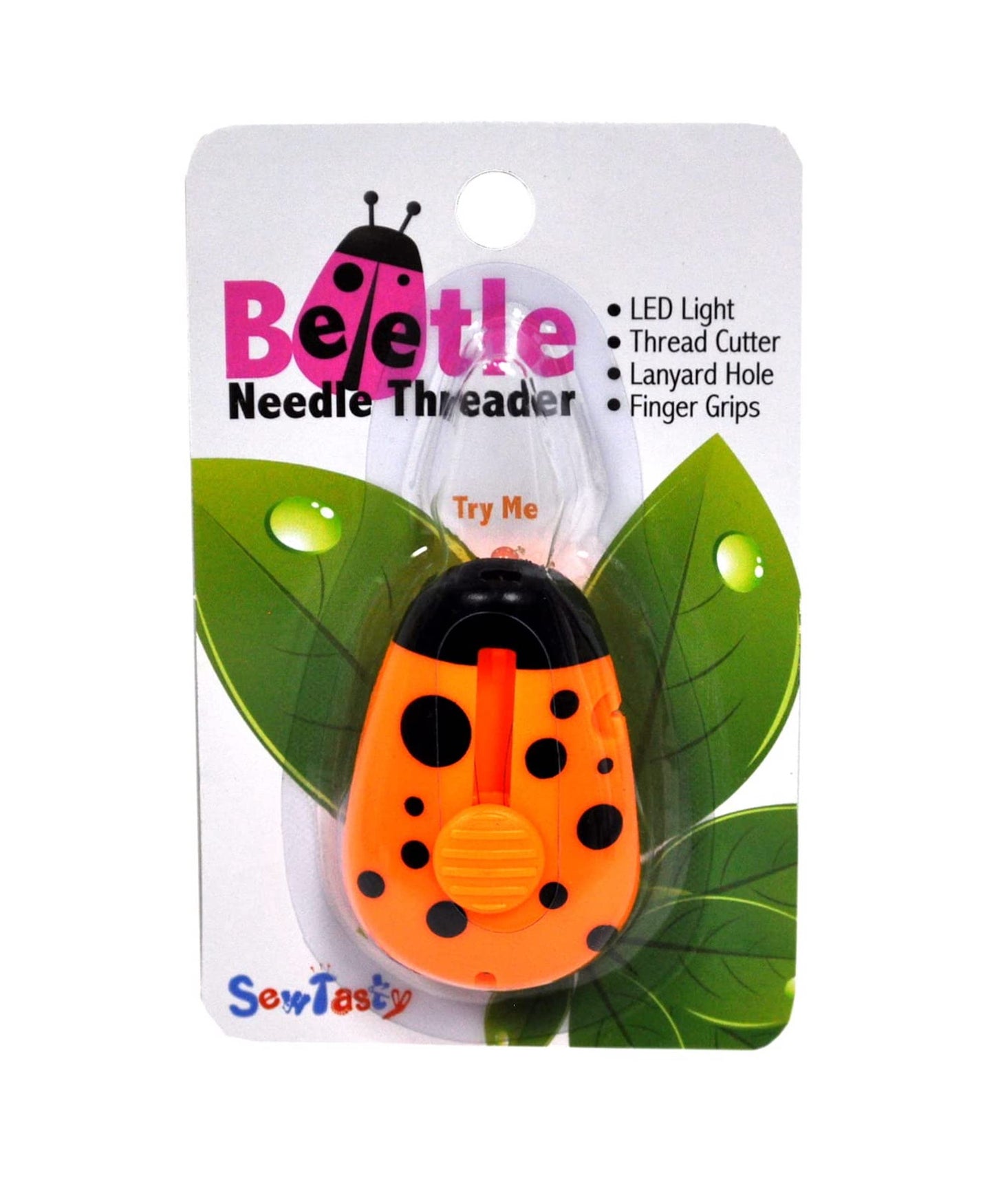 Beetle Needle Threader: 3 Color Choices.