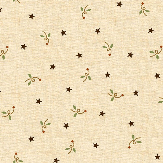 Butter Churn Basics- Cream Star: Sold by the 1/2 yard