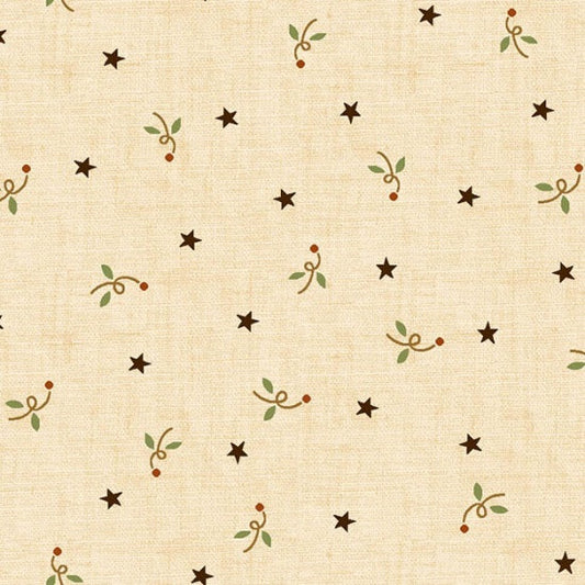 Butter Churn Basics- Cream Star: Sold by the 1/2 yard