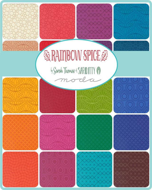 Rainbow Spice- 42 Piece Mini Charm Pack