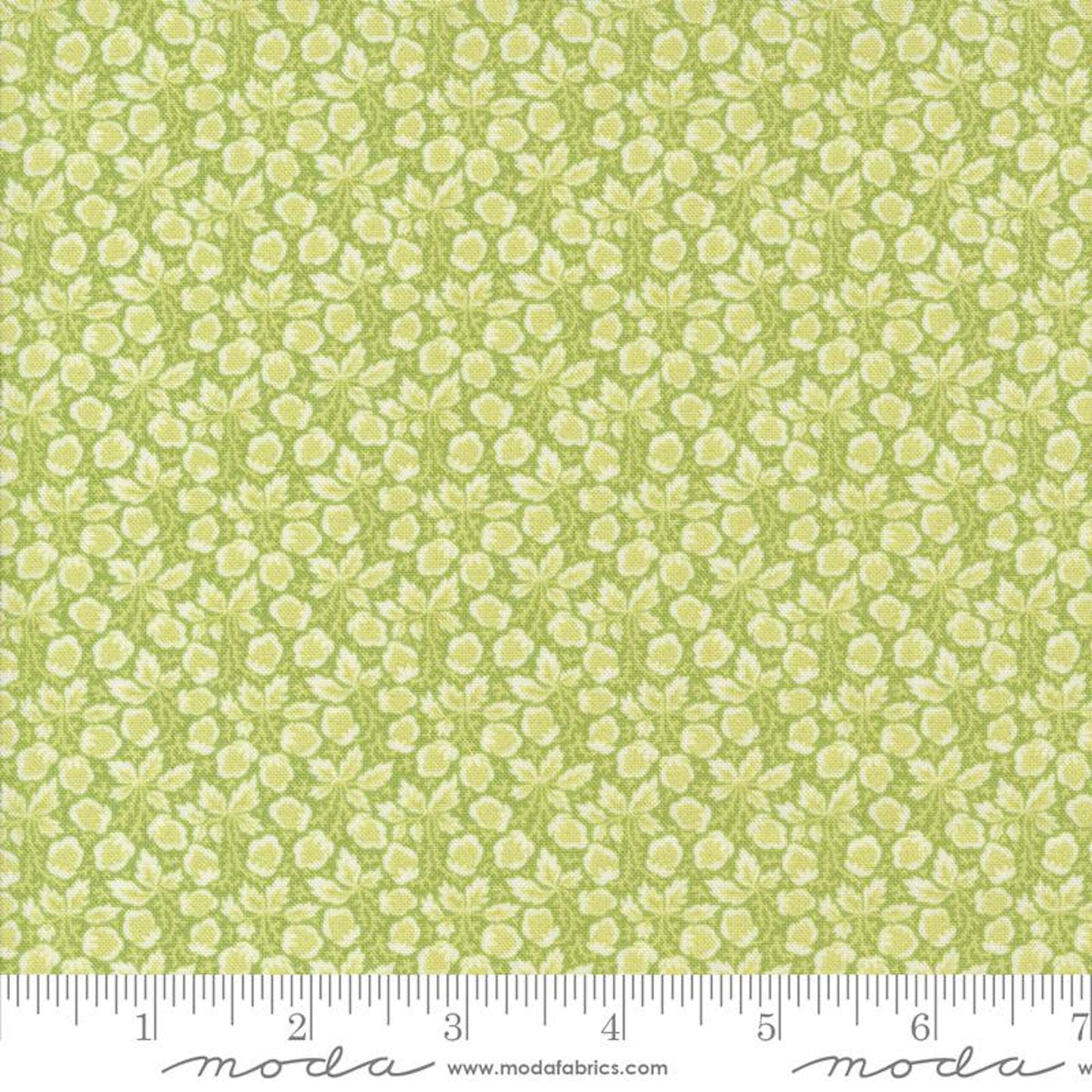 Jelly & Jam- Green Apple Berries: Sold By The 1/2 Yard