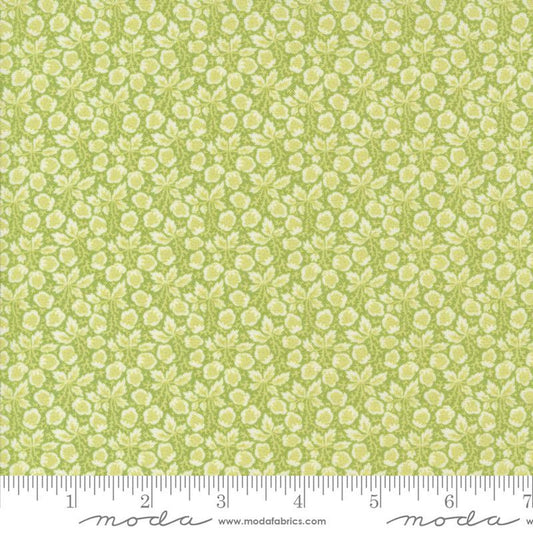 Jelly & Jam- Green Apple Berries: Sold By The 1/2 Yard