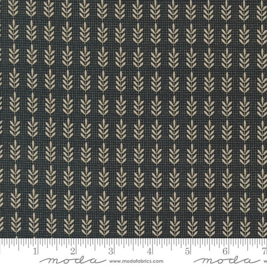 Sable & Swan- Ebony Wheat: Sold By The 1/2 Yard.