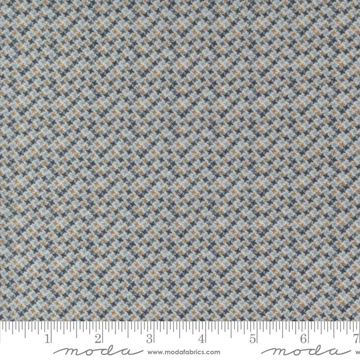 Farmhouse Flannel 3- Cream Seedy Flannel: Sold by the 1/2 yard