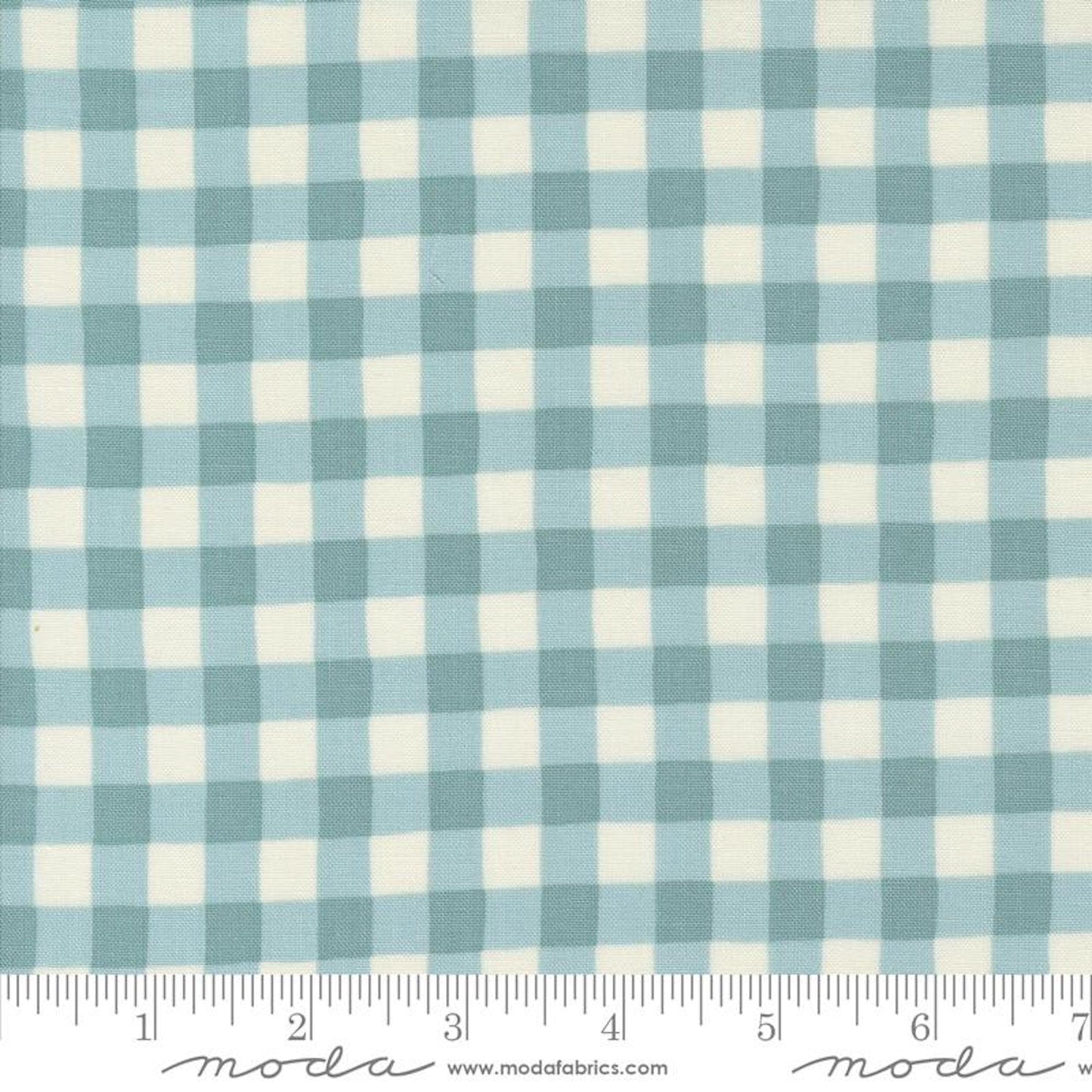 Willows Farm- Sky Farm House Gingham: Sold by the 1/2 Yard