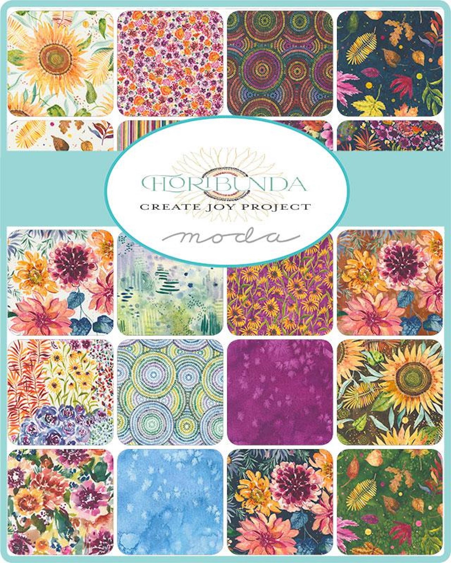 Floribunda- 42 Piece Charm Pack