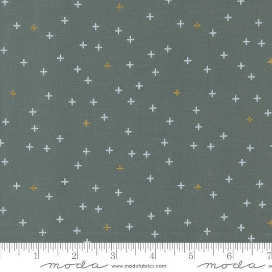 Shimmer- Smoke A Bit of a Plus- Metallic: Sold by the 1/2 yard