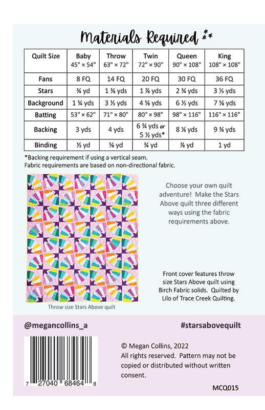 Stars Above Quilt Pattern