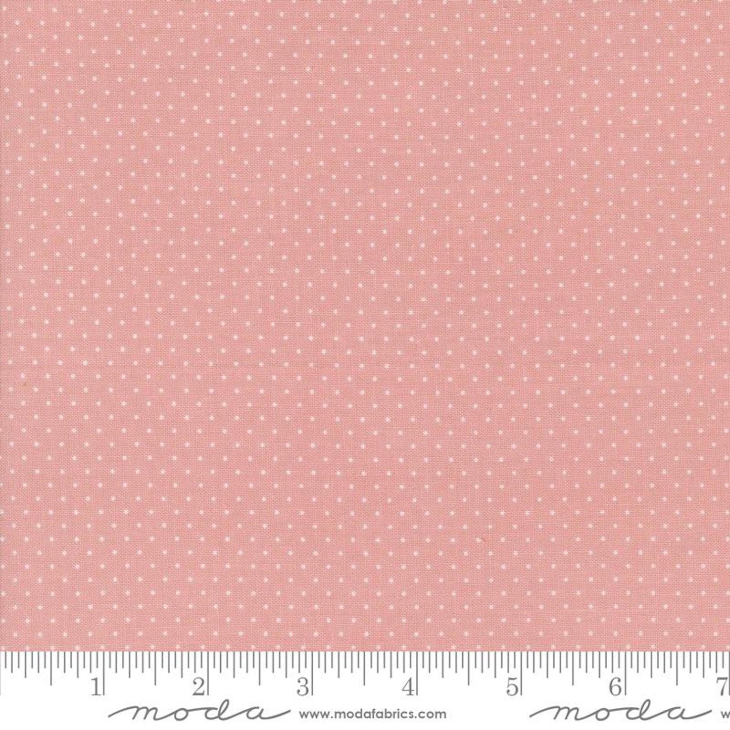 Enchantment- Blush Swiss Dot: Sold By The 1/2 Yard