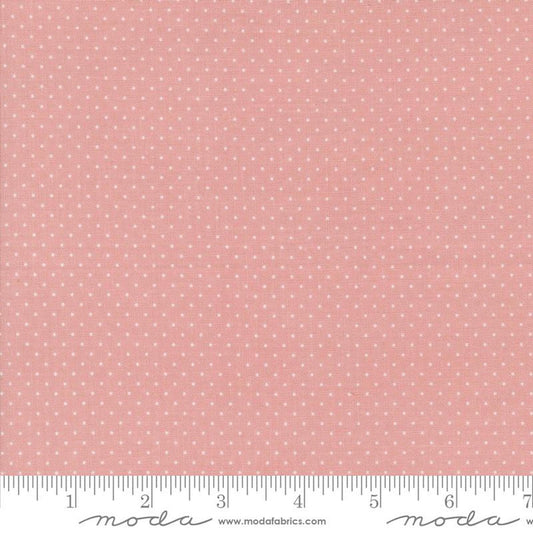 Enchantment- Blush Swiss Dot: Sold By The 1/2 Yard