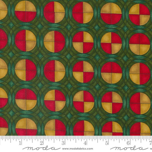 Twelve Days- Peridot Eclipse: Sold by the 1/2 yard